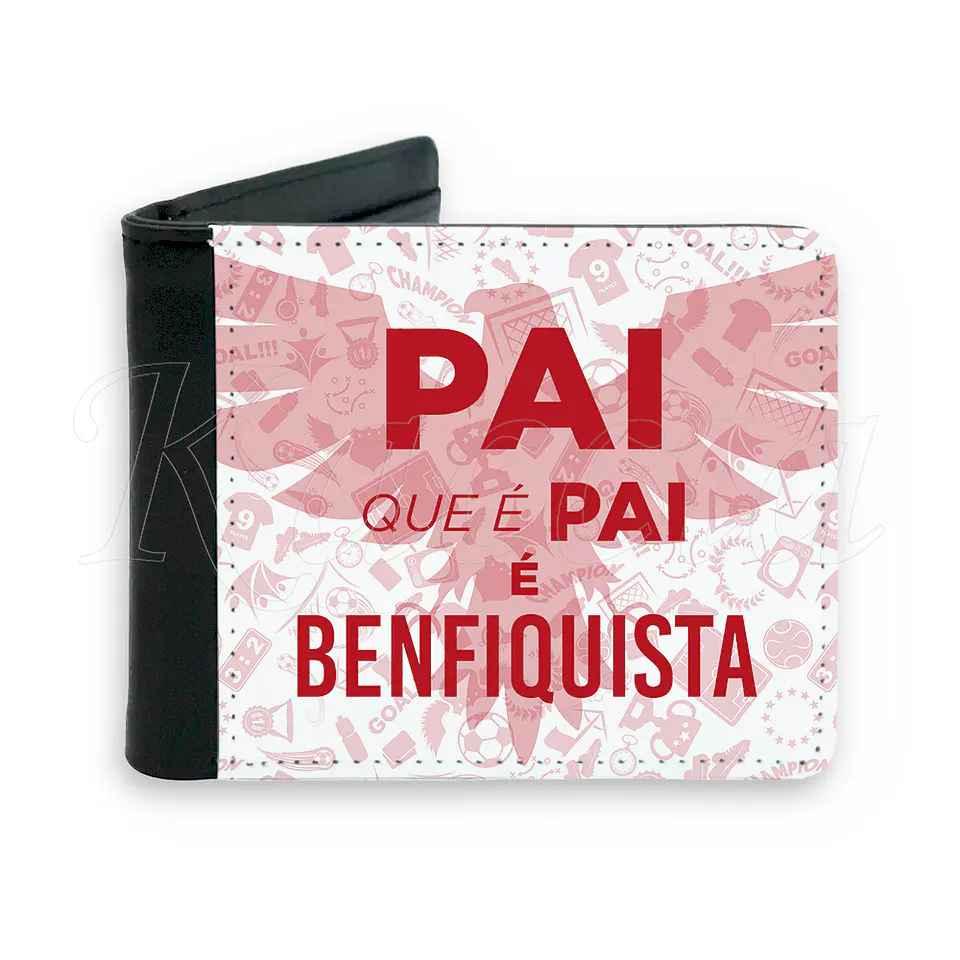Carteira de Homem Personalizada Benfiquista 1