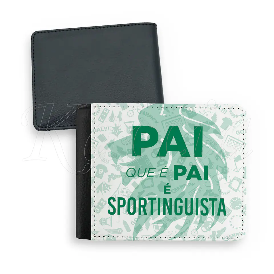 Carteira de Homem Personalizada Sportinguista 2