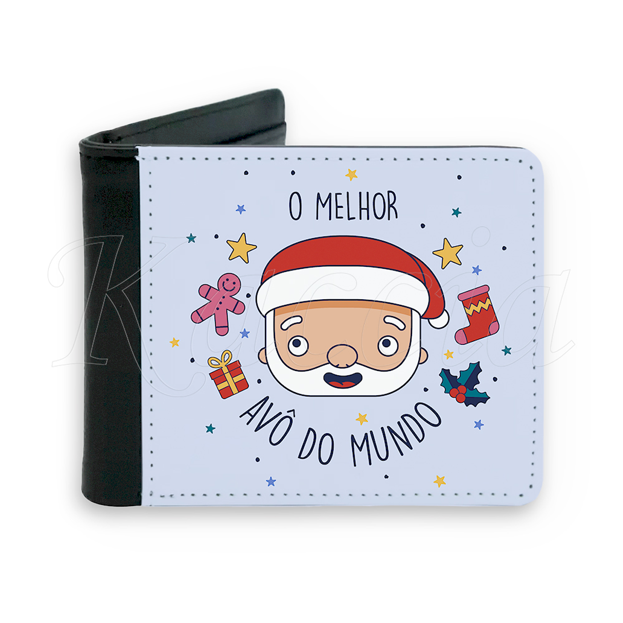 Carteira de Homem Personalizada Pai Natal 1
