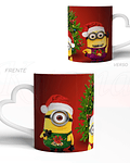 Caneca Natal Minions