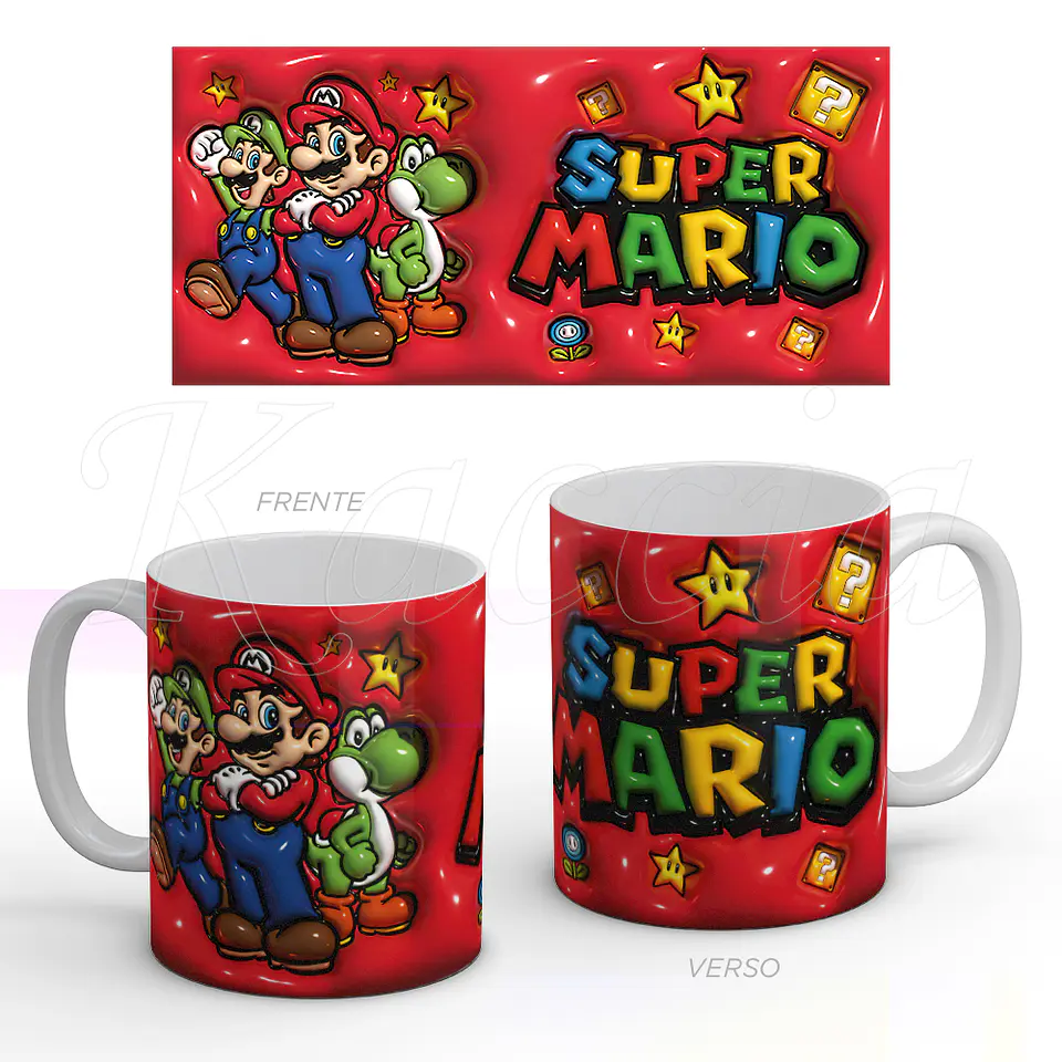 Caneca Super Mario 1