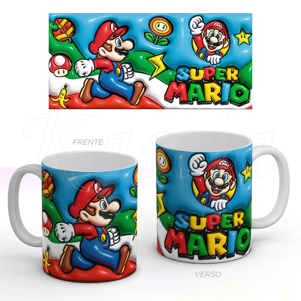 Caneca Super Mario 1