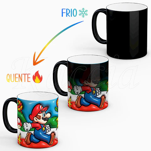 Caneca Super Mario