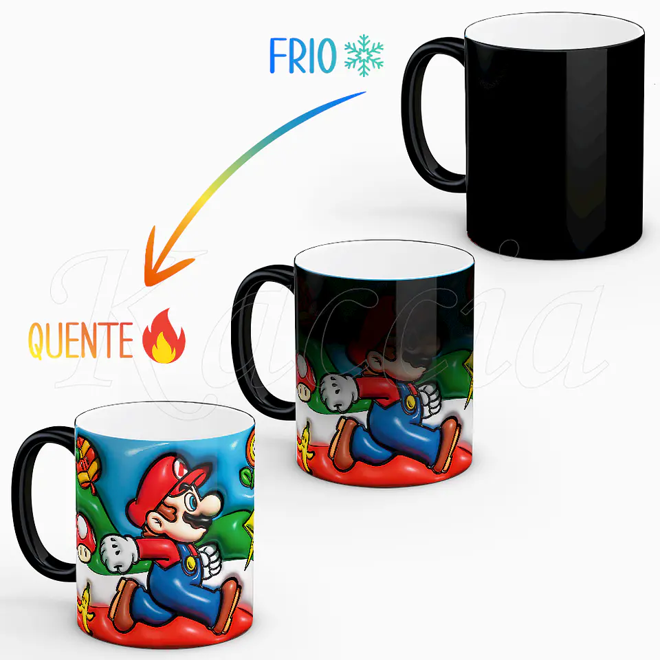 Caneca Super Mario 2