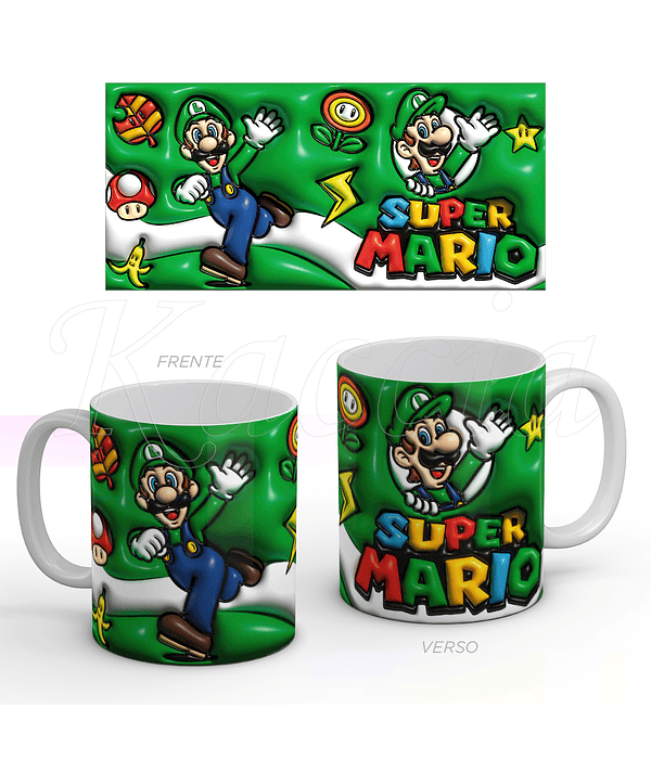 Caneca Super Mario