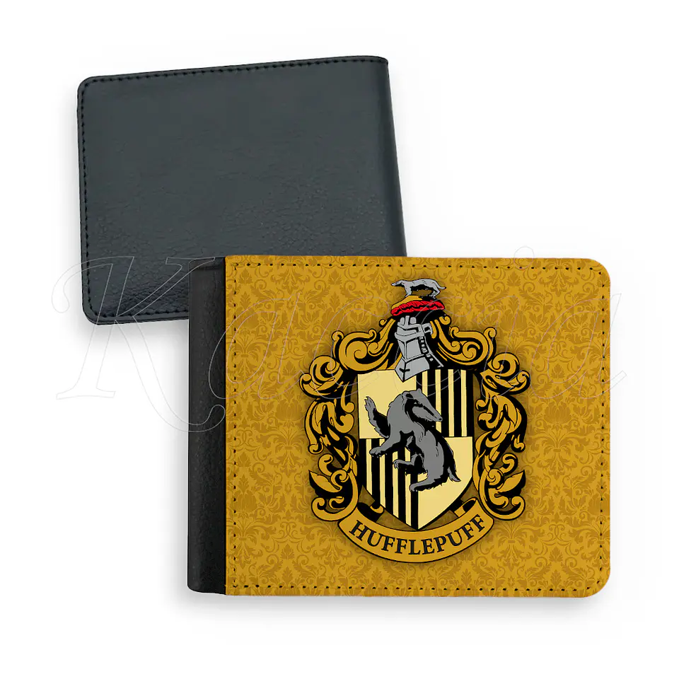 Carteira de Homem Hufflepuff - Harry Potter 2