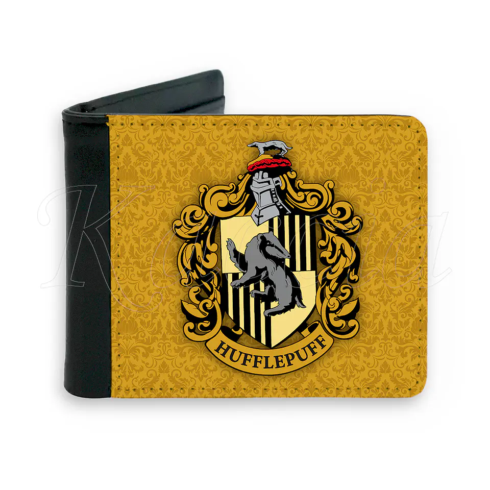 Carteira de Homem Hufflepuff - Harry Potter 1