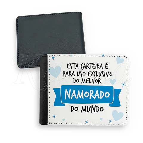 Carteira de Homem Personalizada Uso Exclusivo