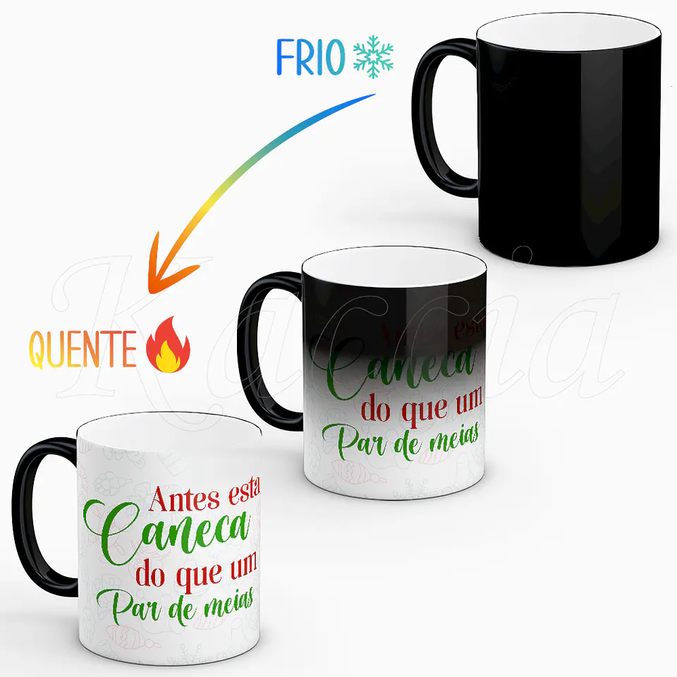 Caneca Melhor do que um Par de Meias Rena 2