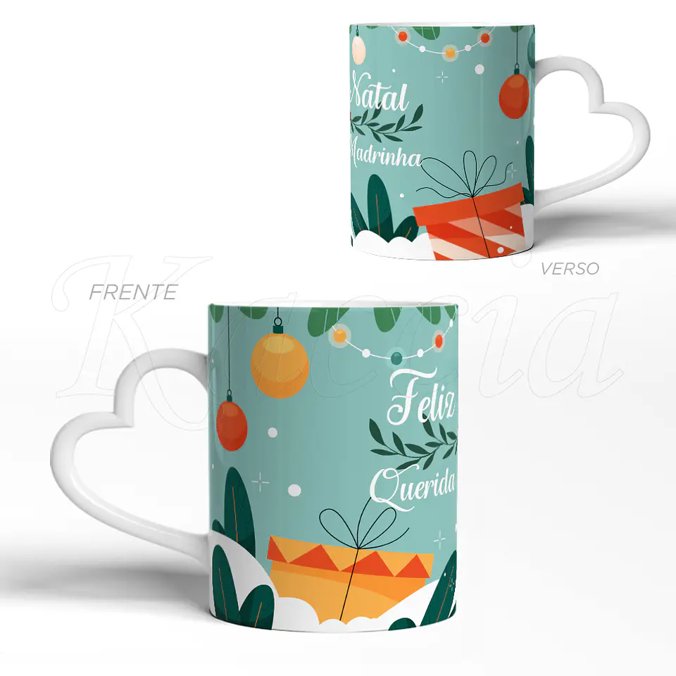 Caneca Personalizada Natal Família 3