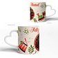 Caneca Personalizada Feliz Natal com Foto - Thumbnail 3