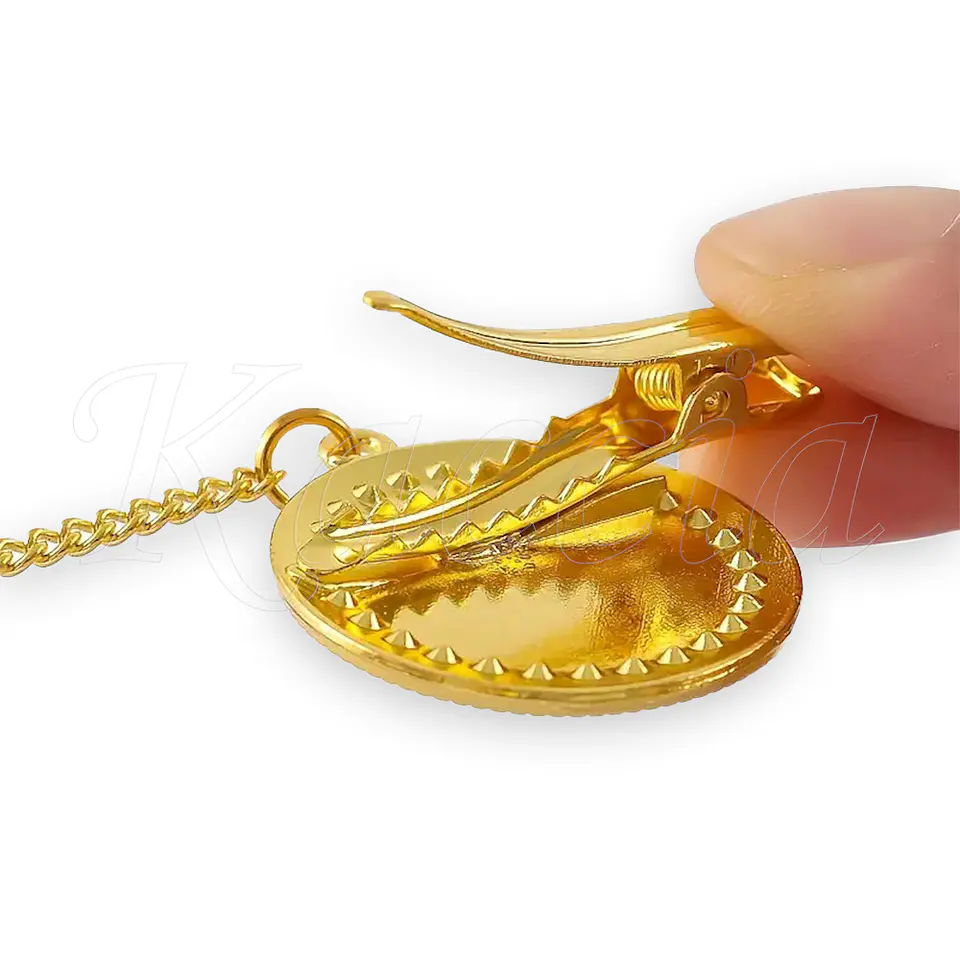 Chupeta Personalizada com Prendedor Strass Letra Inicial 7