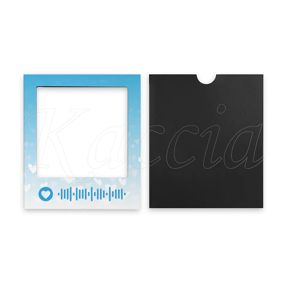 Íman Personalizado Polaroid Spotify Blue com Foto 4