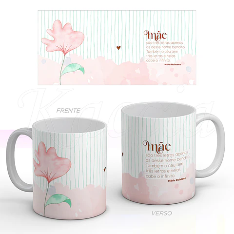 Caneca Mãe Flor