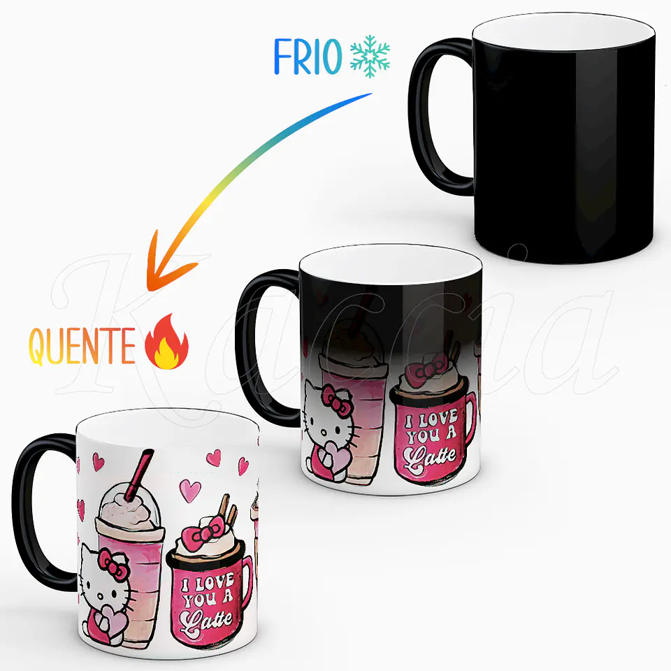 Caneca Hello Kitty Latte 2