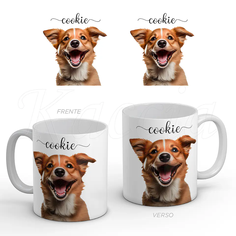Caneca Personalizada Foto Animal de Estimação 1