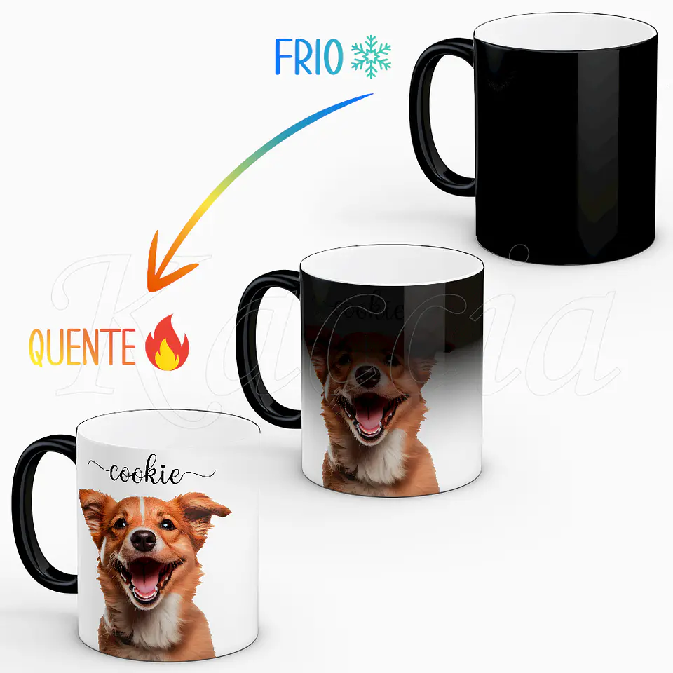 Caneca Personalizada Foto Animal de Estimação 2