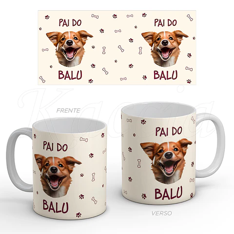 Caneca Personalizada Animal de Estimação Foto
