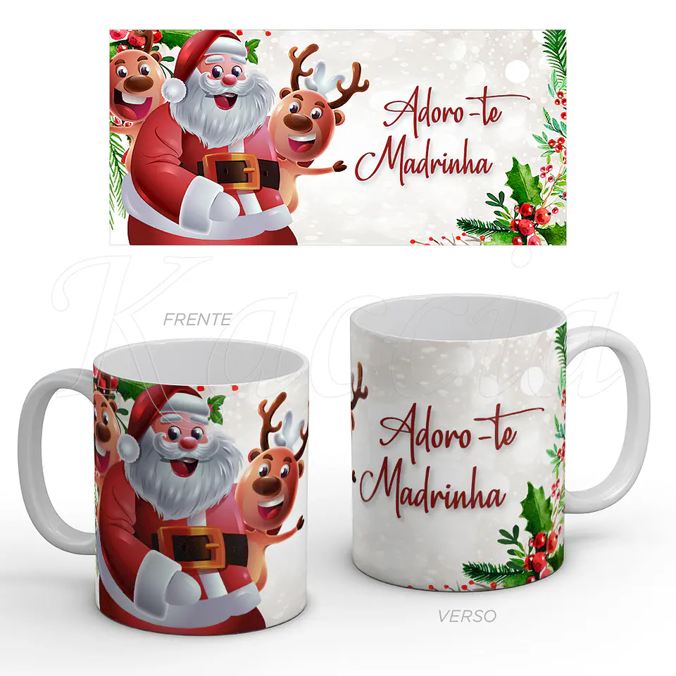 Caneca Personalizada Pai Natal Frase 1