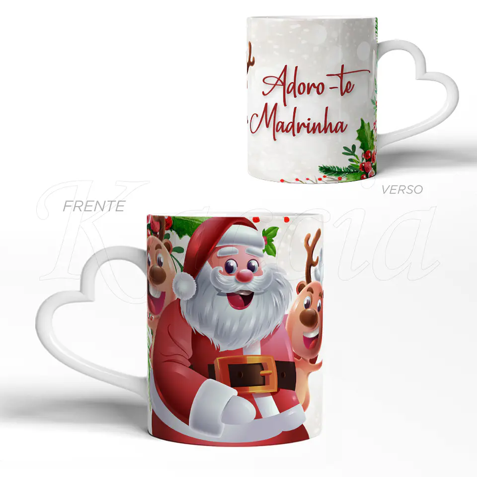 Caneca Personalizada Pai Natal Frase 3