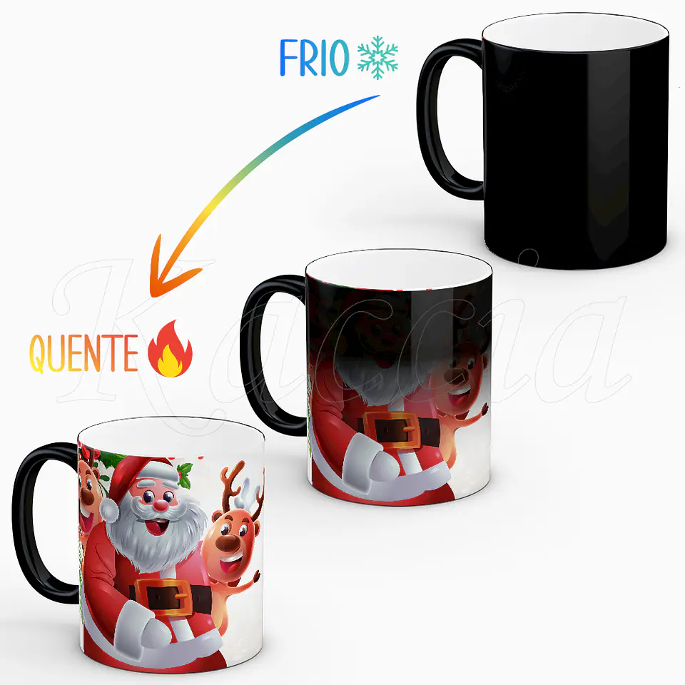 Caneca Personalizada Pai Natal Frase 2