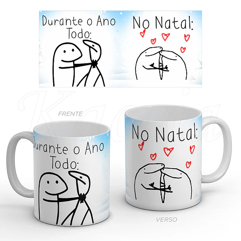 Caneca Natal Flork