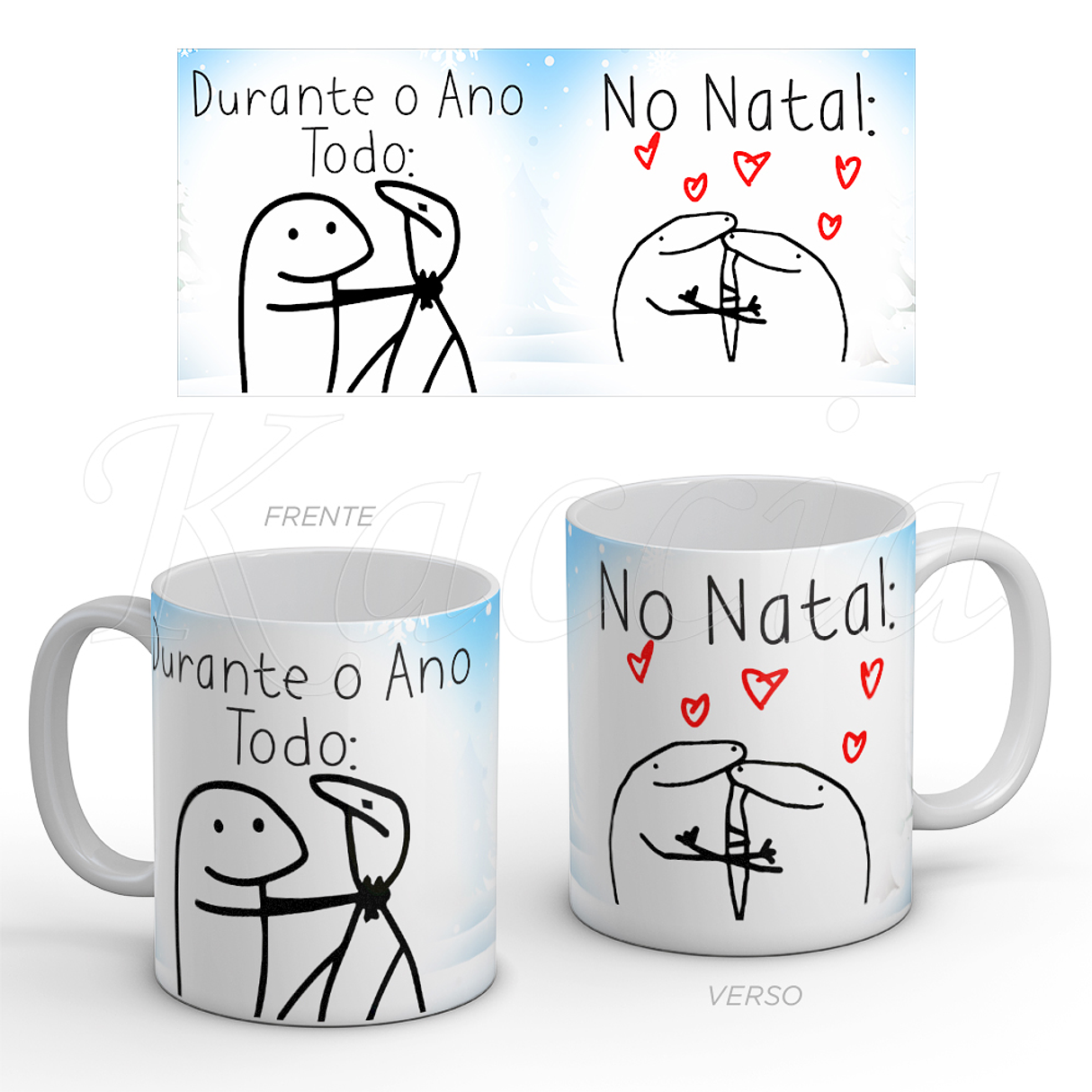 Caneca Natal Flork 1