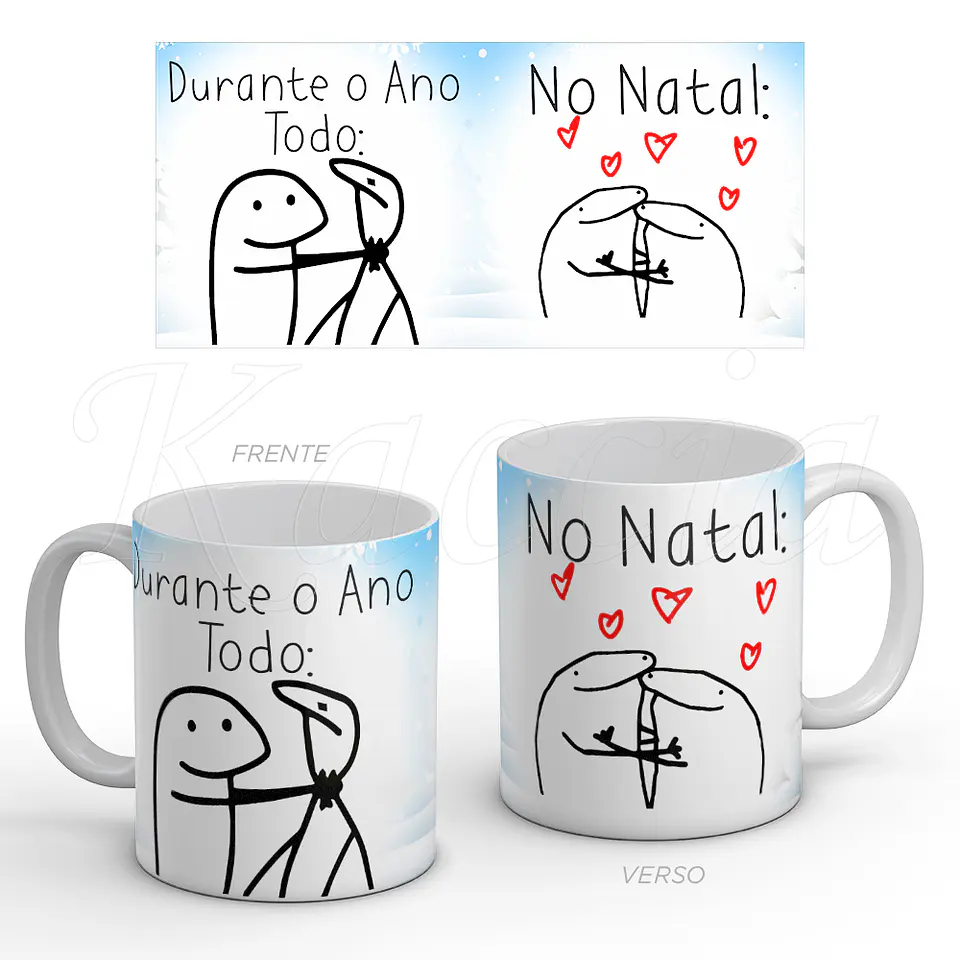 Caneca Natal Flork 1
