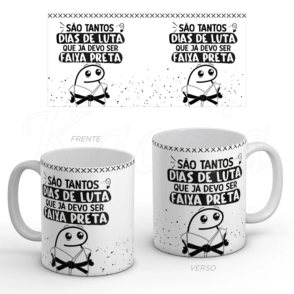 Caneca Flork Faixa Preta 1