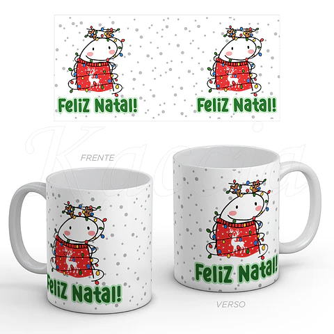 Caneca Flork Feliz Natal