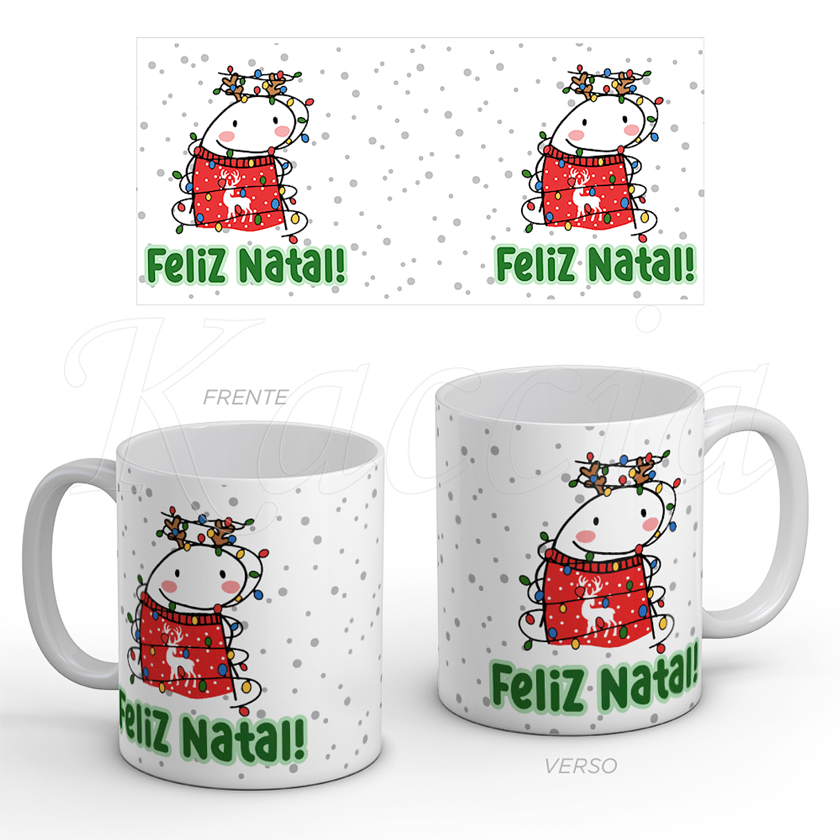 Caneca Flork Feliz Natal 1