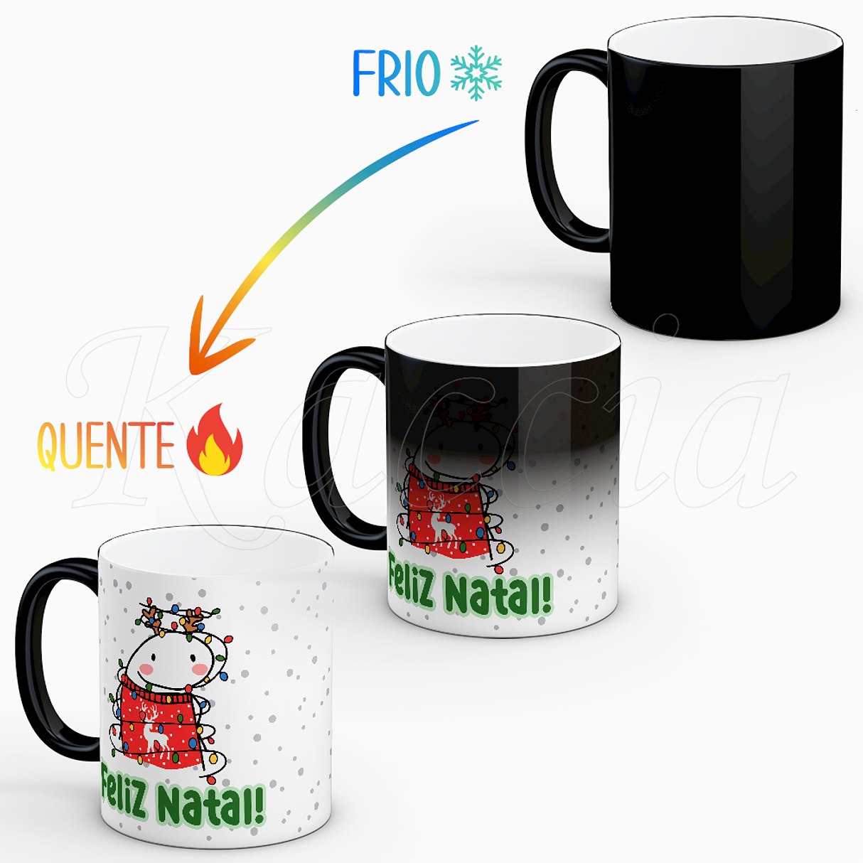 Caneca Flork Feliz Natal 2