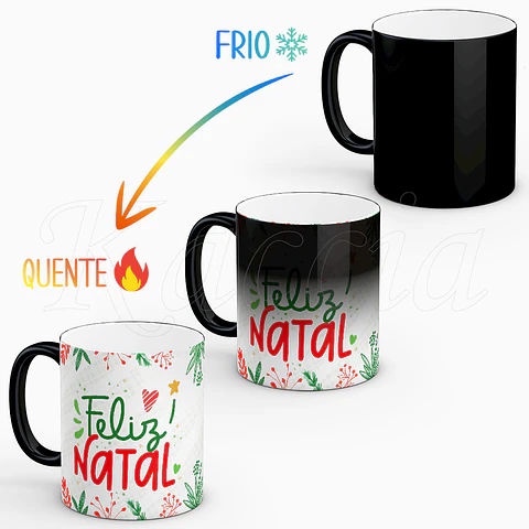 Caneca Flork Feliz Natal Presente