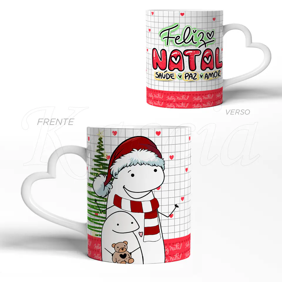 Caneca Feliz Natal Flork 3