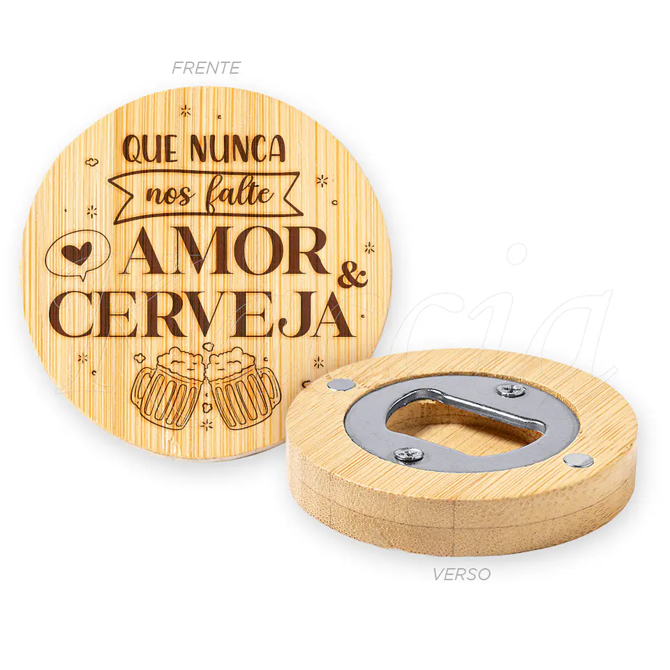 Abre-cápsulas Íman Bambu Nunca Falte 1
