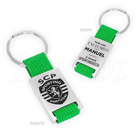 Porta-chaves Personalizado Fita Maior Sportinguista
