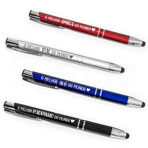 Caneta Personalizada c/ Touch Melhor do Mundo