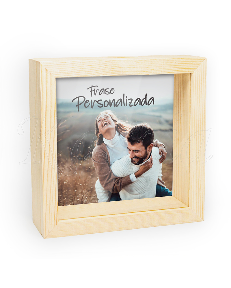 Quadro Mealheiro Personalizável com Frase