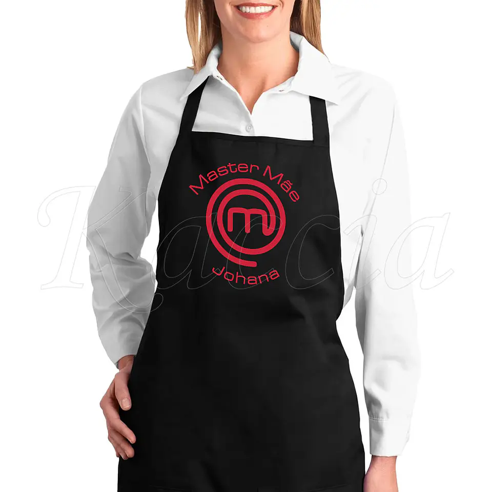 Avental Personalizado Master Chef com Nome 1