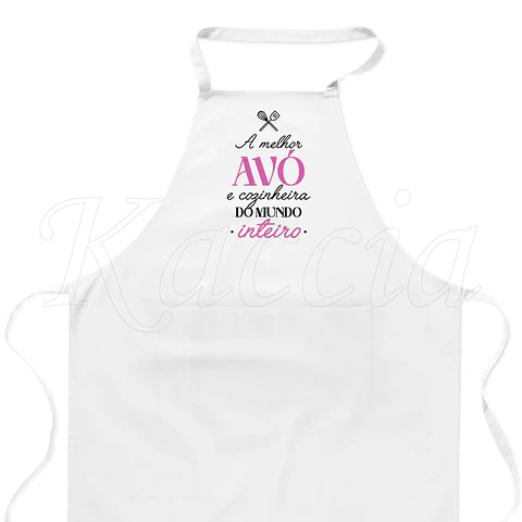 Avental Personalizado Melhor Cozinheira