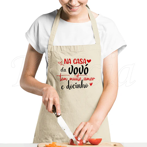 Avental Personalizado Casa da Vovó II