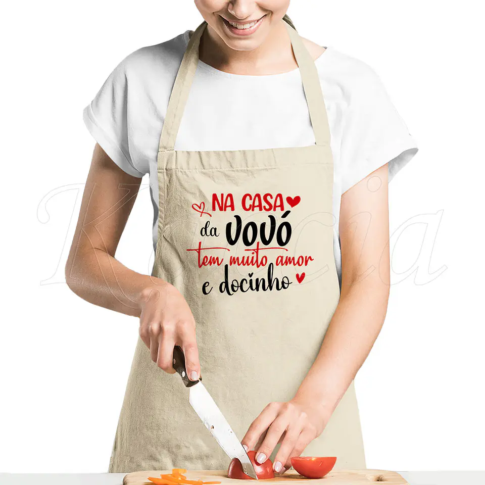Avental Personalizado Casa da Vovó II 1