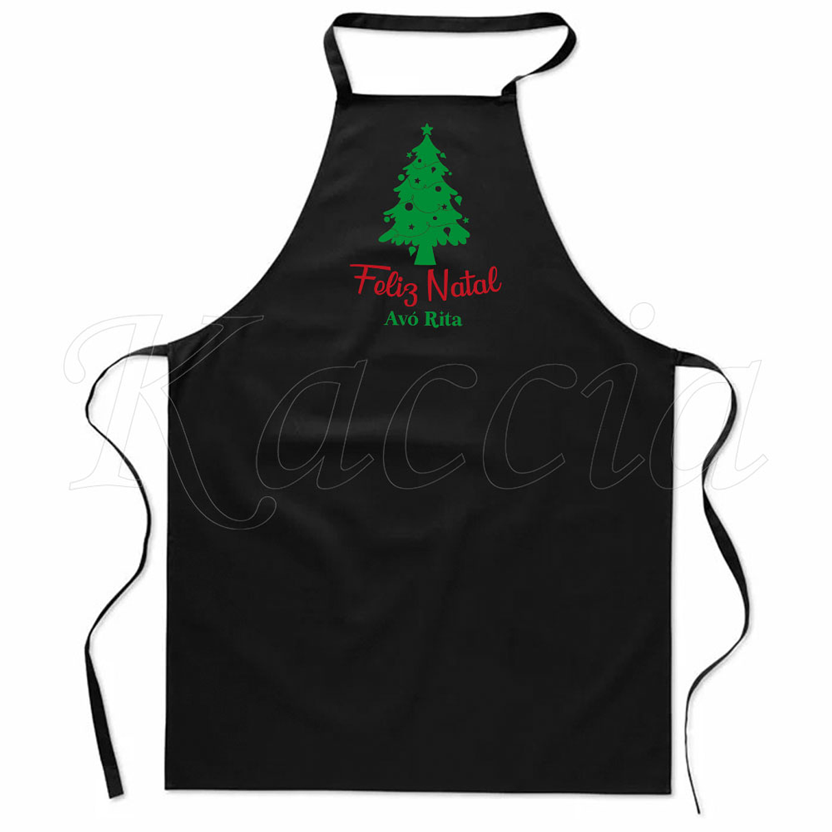 Avental Personalizável Feliz Natal 3