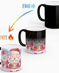 Caneca Personalizável Pai Natal com Foto