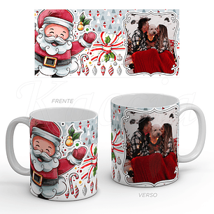 Caneca Personalizada Natal com Foto