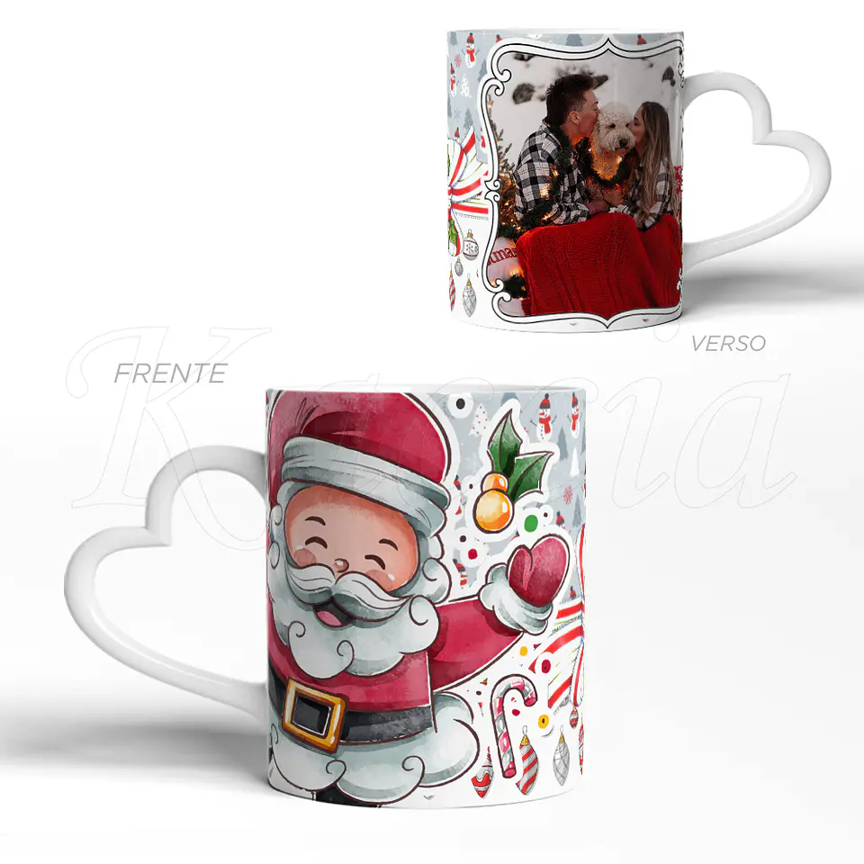 Caneca Personalizada Natal com Foto 3