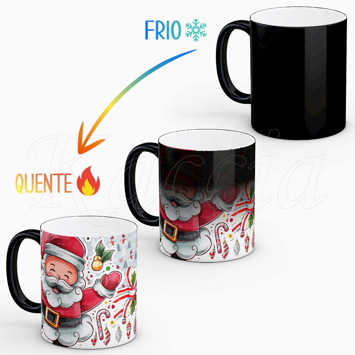 Caneca Personalizada Natal com Foto 2