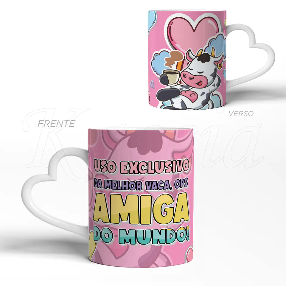 Caneca Melhor Vaca Amiga 3