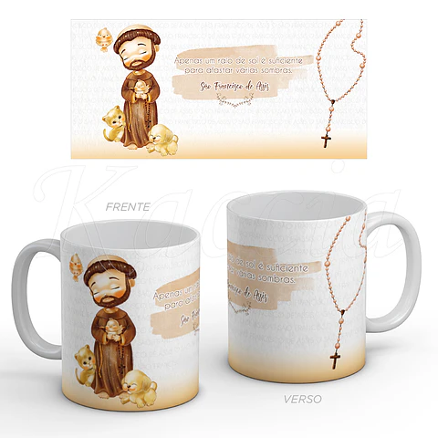 Caneca São Francisco de Asís