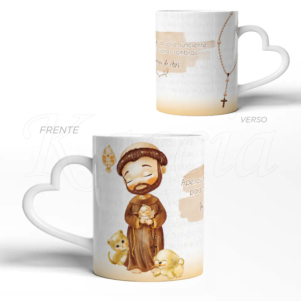 Caneca São Francisco de Asís 3